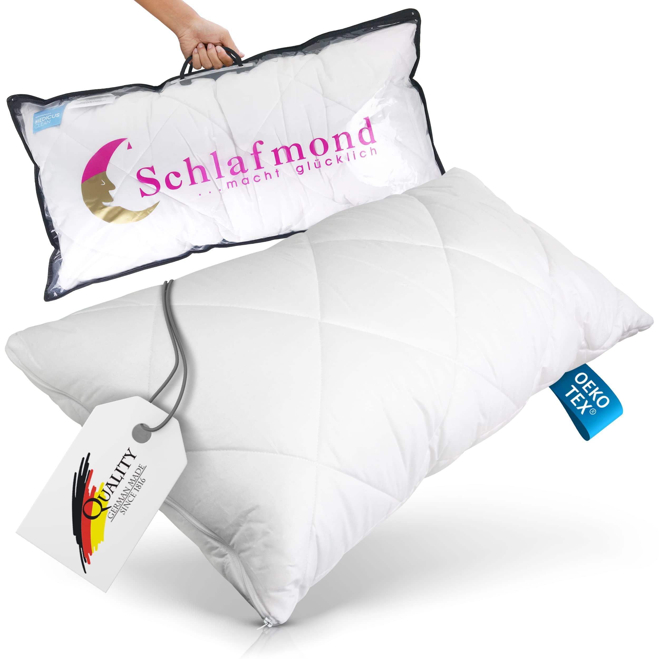 Cloudpillo Memory Foam Pillow - Set van 2 premium kussens, in hoogte