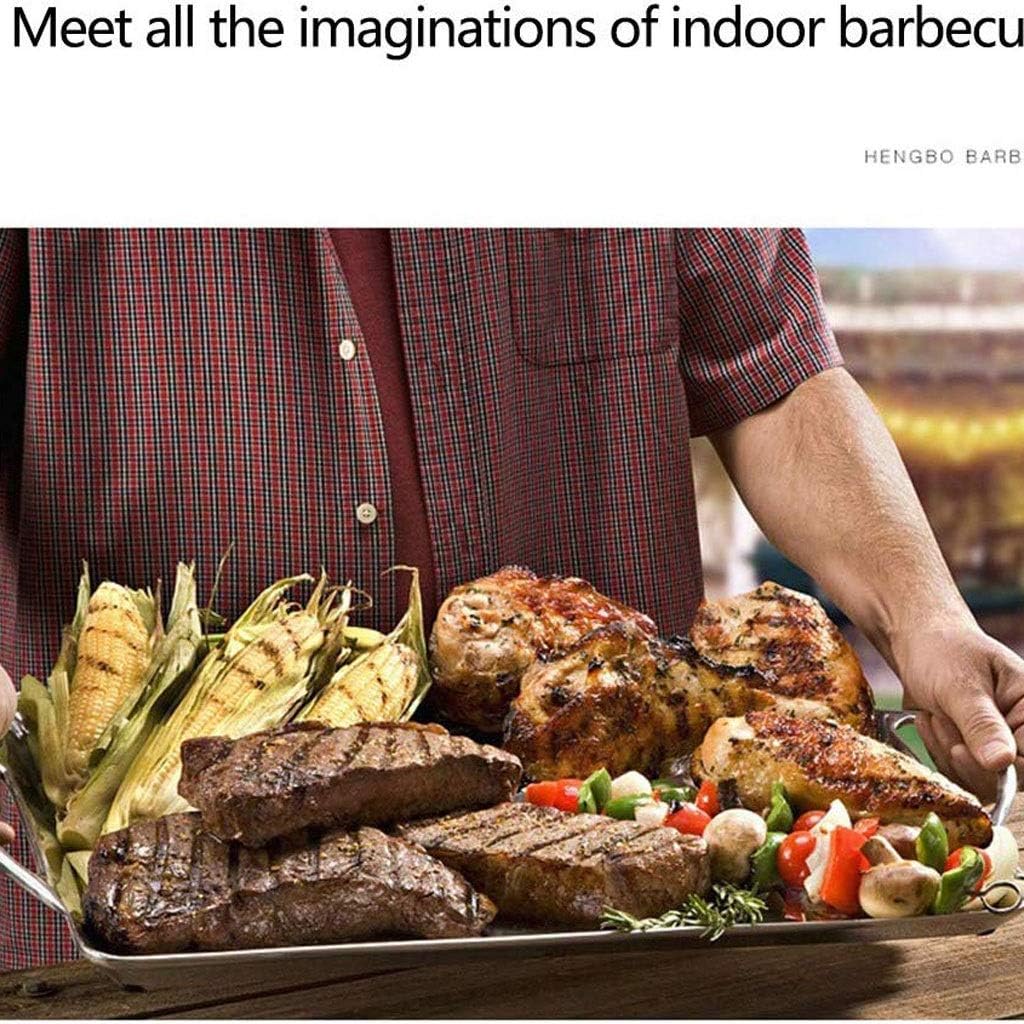 Barbecue Dish,BBQ Grill, Stovetop, Table Top, Indoor, Pan 1000W