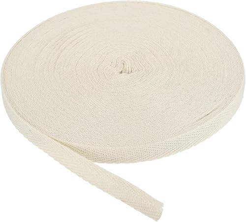 Vista 150 de PATIKIL Cinta de Sarga de Algodón de 3/4 Pulgada 50 Yardas Cinta de Algodón Cinta al Bies de Encuadernación Ribete de Cinta de Espiga para Costura