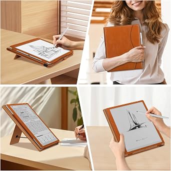 Fintie Stand Case for Boox Go 10.3 /BOOX Tablet Go 10.3 Gen II Lumi, Brown