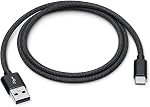 [2-Pack 3.3FT MFi Certified] Woven CarPlay USB C Cable for Apple iPhone 17 Pro Max Charger, USB A to USB-C Cord Fast Charging for iPhone Air/16 ProMax/16 Plus/15Pro/16e, Type C Car Charge Wire - White