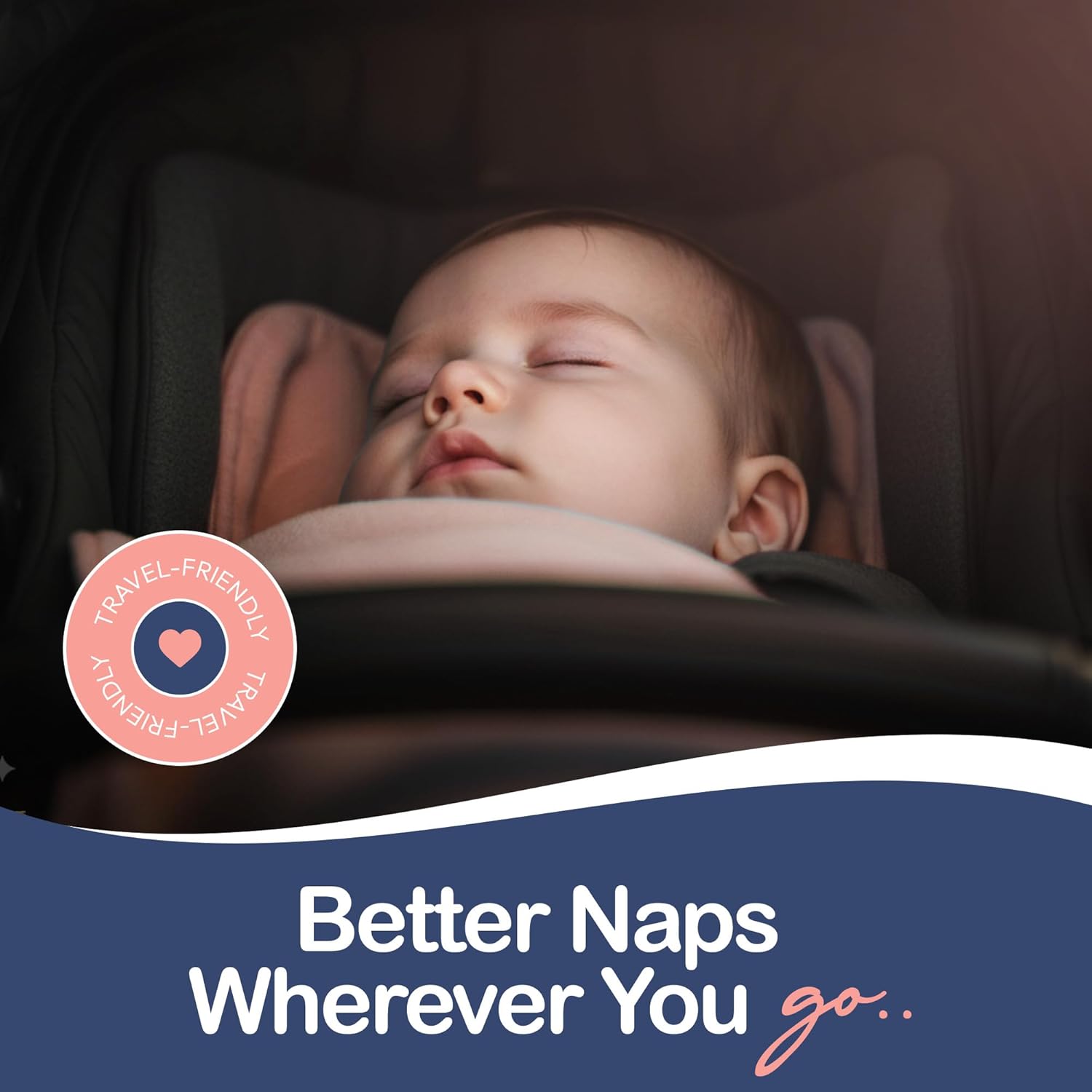 Stroller Sun Shade - Universal UV Protection Cover for Strollers Sunshade with See Through, Clip-On Sun Blocker, Sun Shield for Baby, Breathable Adjustable Fit, Full Coverage, Large - Image 7