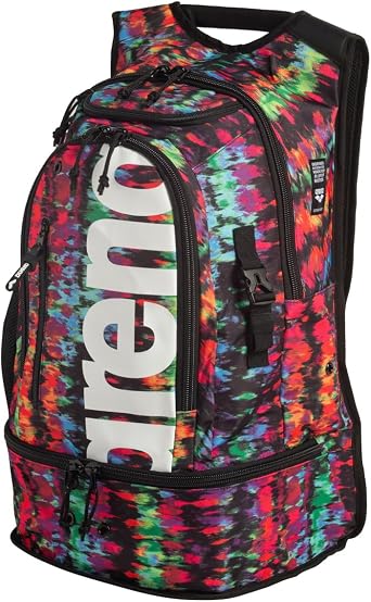 ARENA Uni Adult Fast Pack 3.0 Swim Bag Athlete Sport Backpack Gym Workout Rucksack with Wet Gear/Shoes Compartment 40L