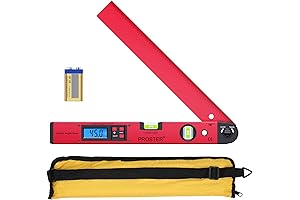 Proster Digital Angle Finder Gauge - 0~225° Angle Gauge, LCD Digital Protractor...
