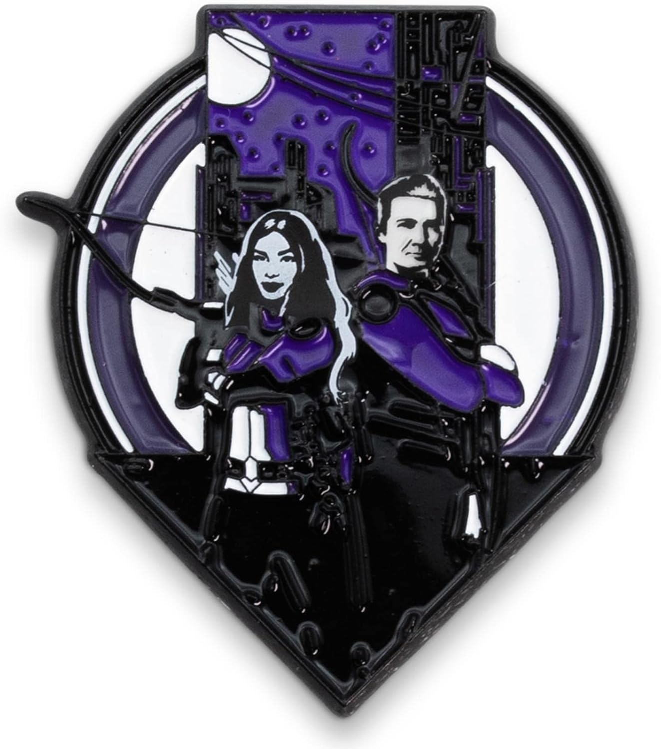 Marvel Studios Hawkeye Limited Edition Premiere Pin | Metal Brooch Badge Accessories For Backpack, Clothes, Hats | MCU Superhero Comic Book Gifts and Collectibles