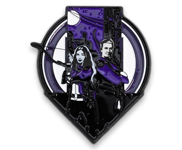 Marvel Studios Hawkeye Limited Edition Premiere Pin | Metal Brooch Badge Accessories For Backpack, Clothes, Hats | MCU Superhero Comic Book Gifts and Collectibles