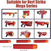 Vista 3 de Paquete de recarga de 60 mega dardos para la serie N-Strike Mega