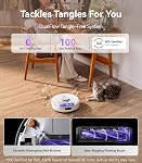 NARWAL Freo Z10 Robot Vacuum and Mop Combo, Tangle Free Robot Mop, 15,000Pa Suction, Adapts to Hard-to-Reach Areas, Self-Emptying, Mop Washing & Drying, Obstacle Avoidance, for Pet Hair & Hard Floor