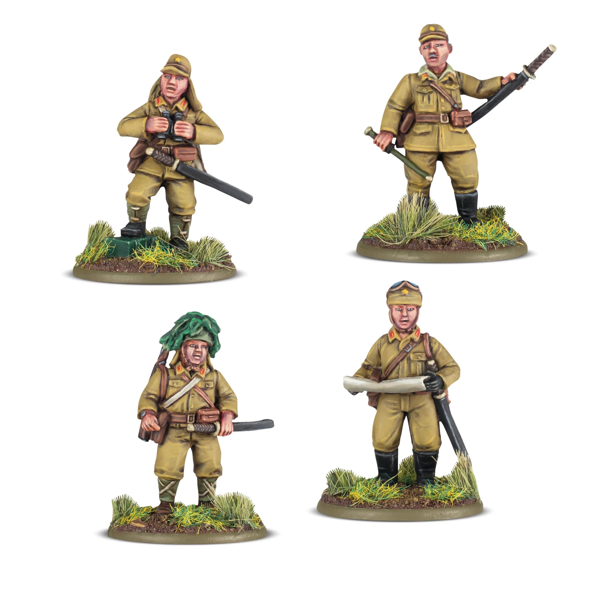 BRITISH INFANTRY SECTION WINTER Set Di Minature Per BOLT ACTION In Metallo Warlord Games