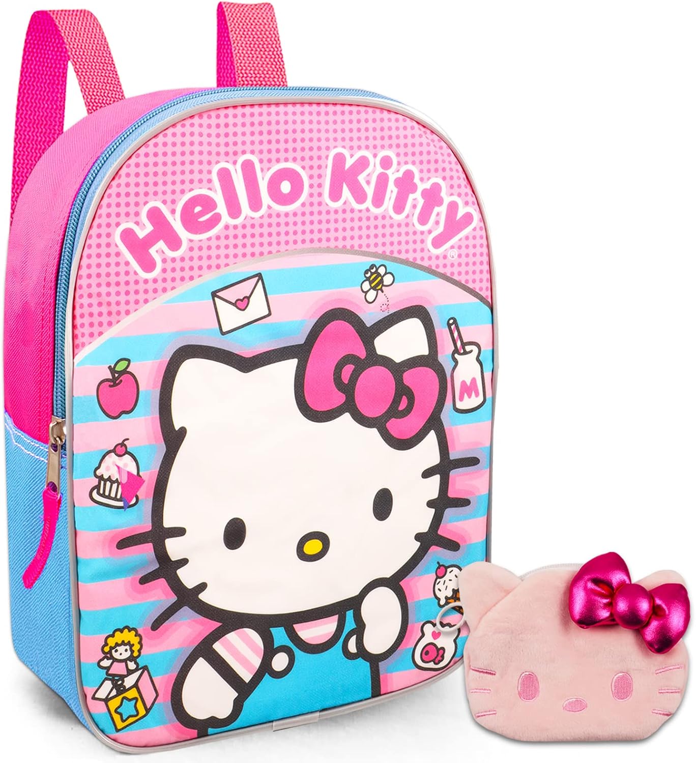 Fast Forward Hello Kitty Travel Bag Set Bundle with 11