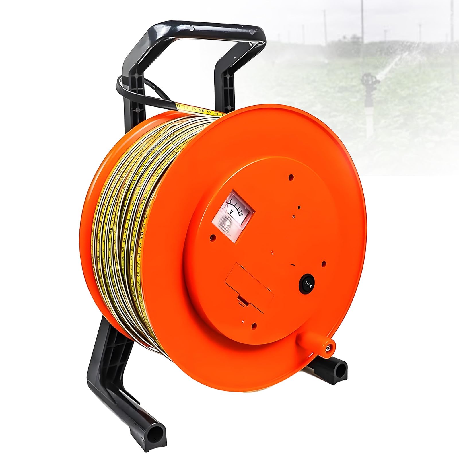 Compteur de profondeur d'eau haute précision avec alarme sonore et LED