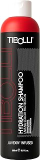 TIBOLLI Hydrating Shampoo (300 ml / 10.1 Fl Oz) Infusion for frizzy dehydrated damage Dry Treated Color Curls Thinning Deep Conditioning Treatment - Sulphate free Parabens
