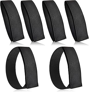 Black Boot Blousers Elastic Boot Bands Military Boot Straps Military Blousing Bands adjustable tactical boot blousers for Hunting Gardening Hiking Cycling Fishing Military Army Uniforms(2 Pair)