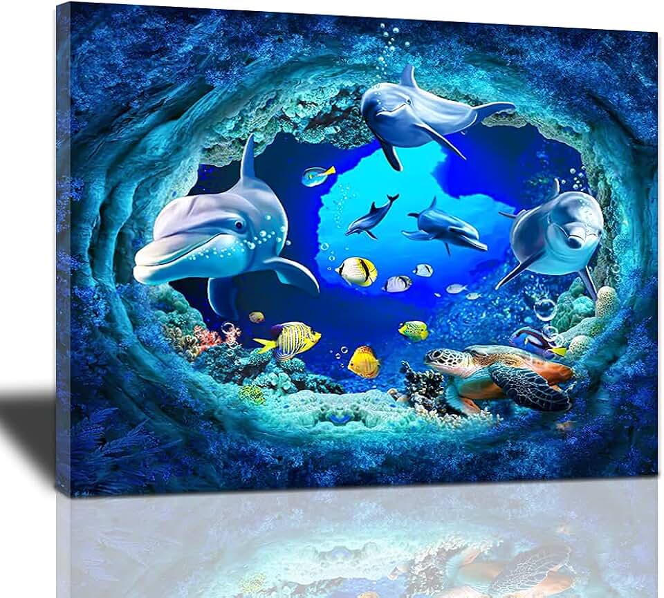 Fish Aquarium Artwork Wall Decor
