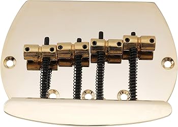 Amazon.co.jp: Musiclily Pro 弦ピッチ19mm 4弦ベースブリッジ