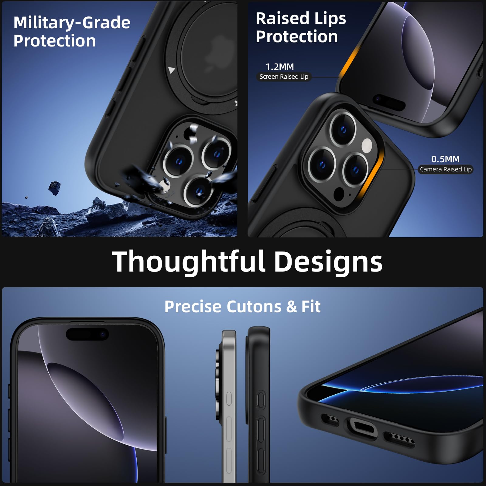 Cover Iphone 15 Pro Originale Custodia Per IPhone 15 Pro,Compatibile Con MagSafe, Con Custodia Iphone 15 Pro Unieuro - Foto 5