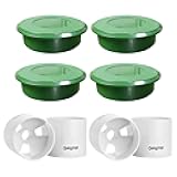 KINGTOP 4Inch Golf Hole Cup with Hole Cover for Backyard Practice Putting Green, Fit PGA | LPGA | USGA Regulations