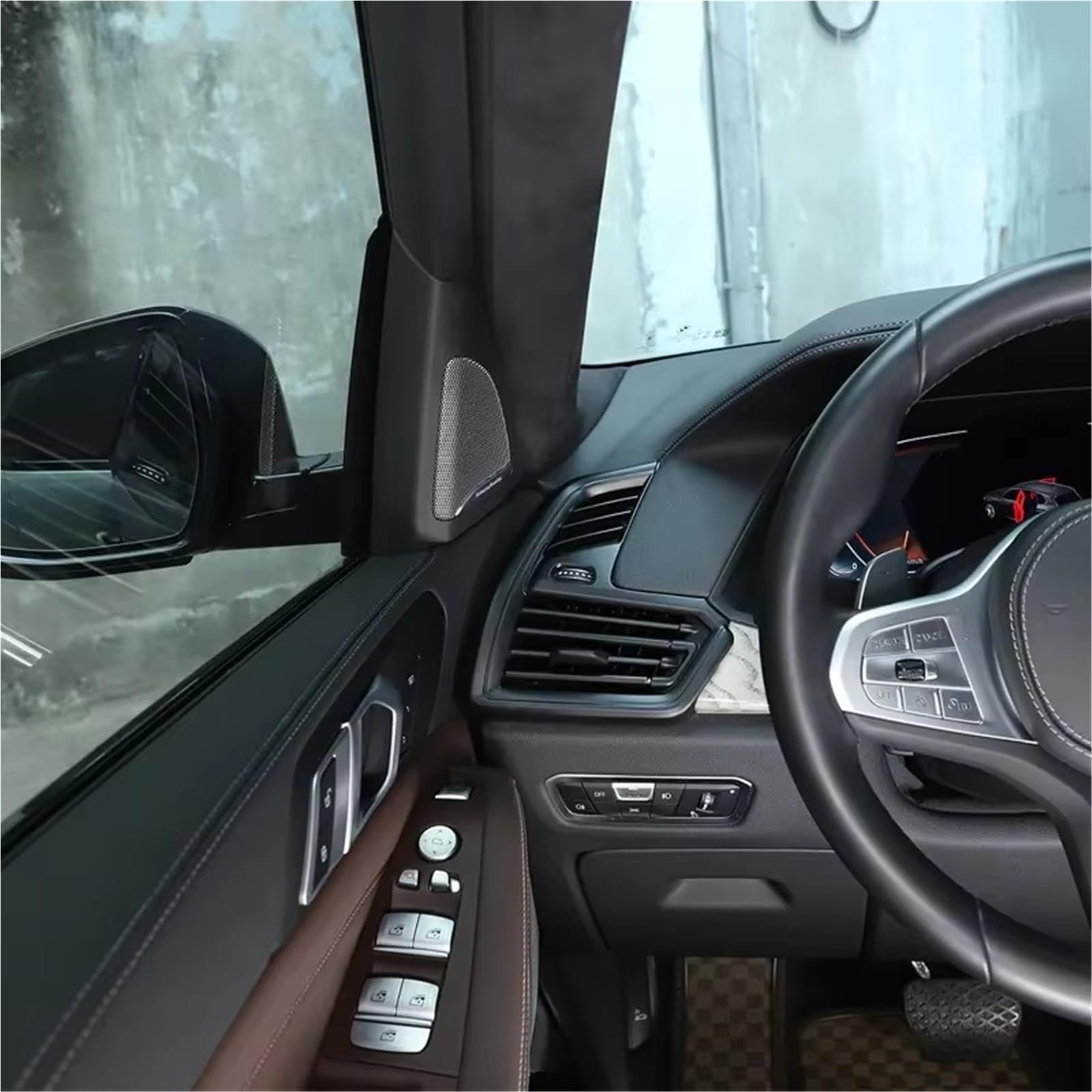 Marco Ventilación Auto Compatible Con X5 Para G05 Para G06 2019 2020 2021 2022 Cubierta Embellecedora De Salida De Aire Lateral De Coche Marco Adhesivo Más Accesorios Interiores