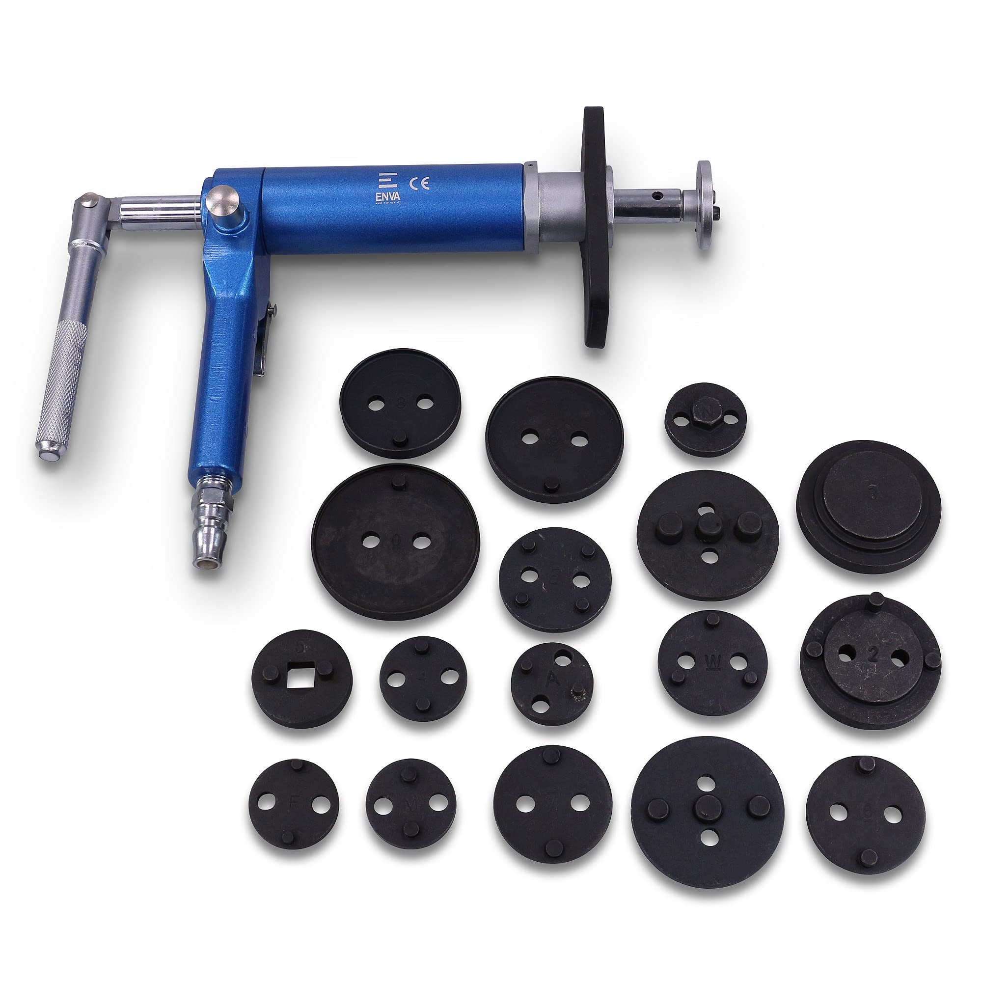 Set 18 Pezzi per Il riarmo dei Pistoni dei Freni ad Aria compressa ENVA per Il riarmo Semplice e preciso dei Pistoni dei Freni