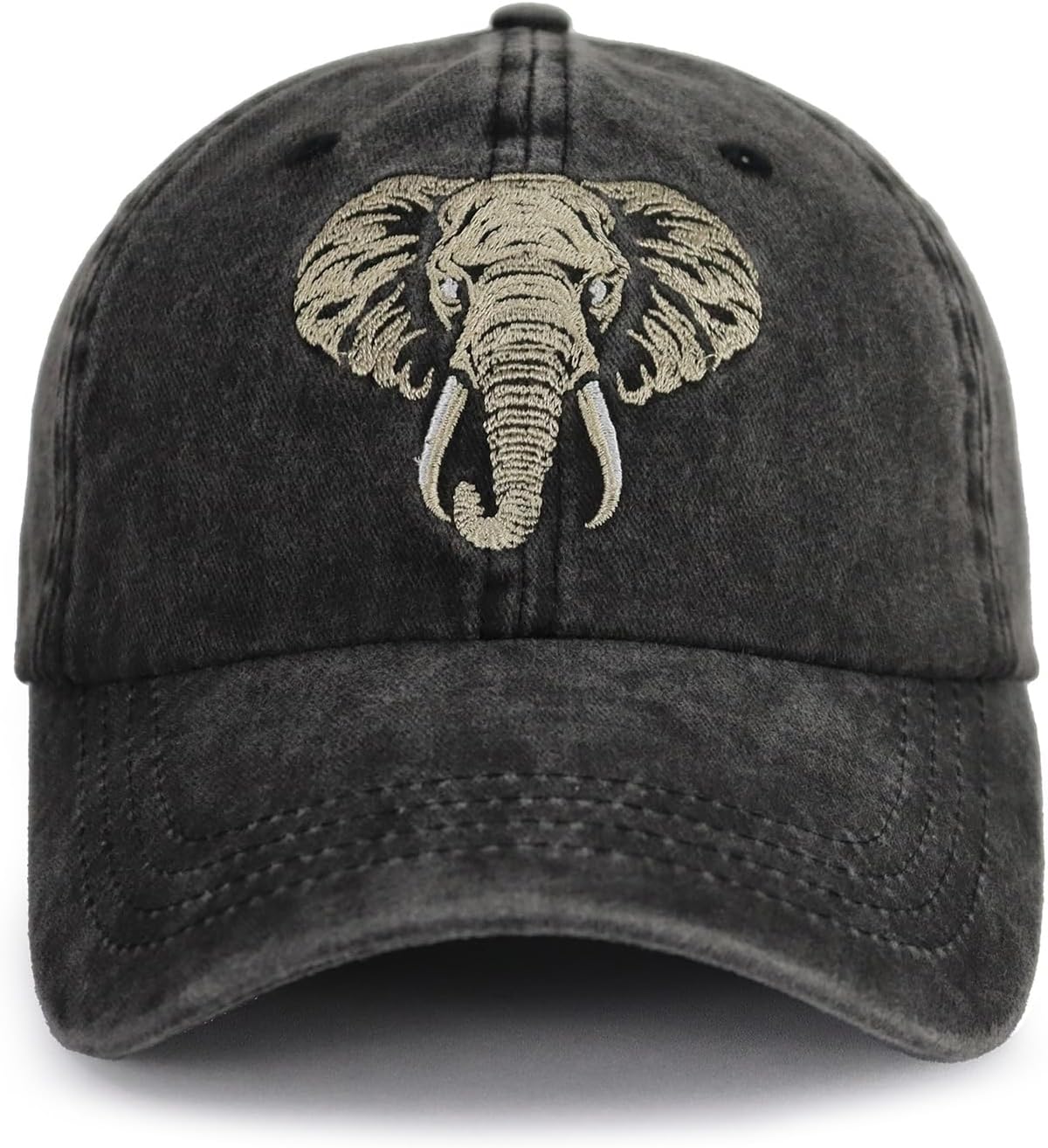 Animal Hat for Women Men, Funny Adjustable Embroidered Wild Animals Baseball Cap