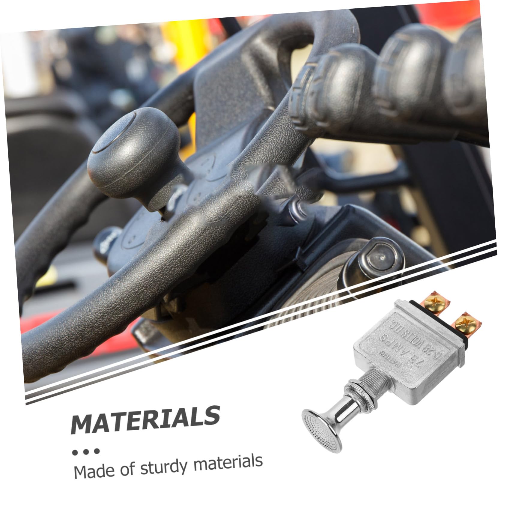 TOPPERFUN 5pièces Tracteur Push Pull Switch Démarreur Heavy Duty Pour Véhicules Agricoles Et Tracteurs Remplacement Et