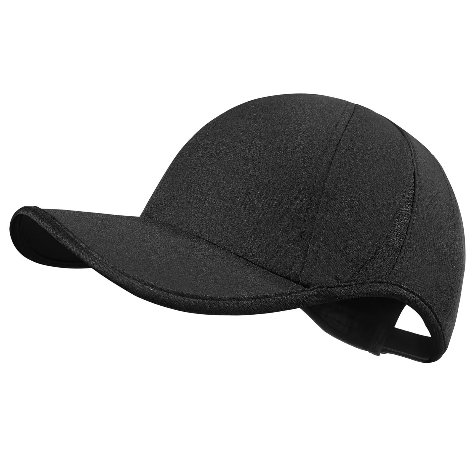 Performance Running Hat Stretchy Fabric with Vented Mesh Cap for Outdoor Workouts