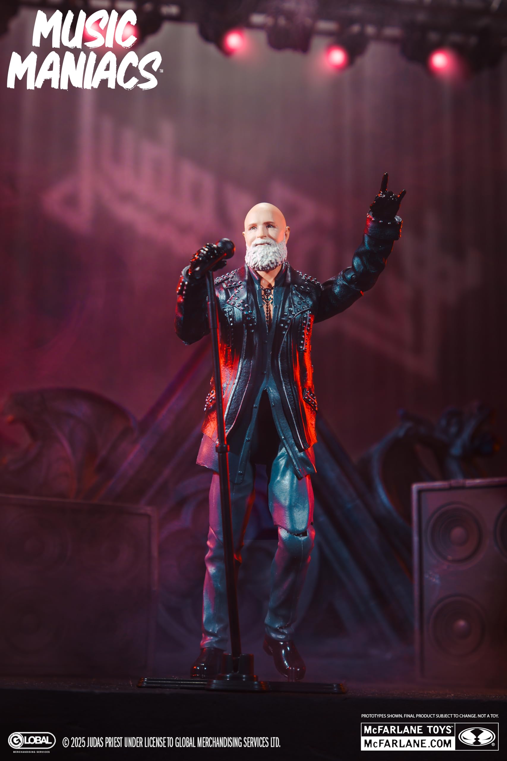 McFarlane Toys - Music Maniacs Metal Rob Halford (Judas Priest) 15 cm figurka