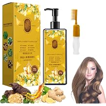 Nourishing Plant-Based Hair Color, Single Agent Floral Dye, Long-Lasting & Natural Hair Color Shampoo for Gray Coverage, Plant Based Hair Dye for Women & Men All Hair Types Dark Brown