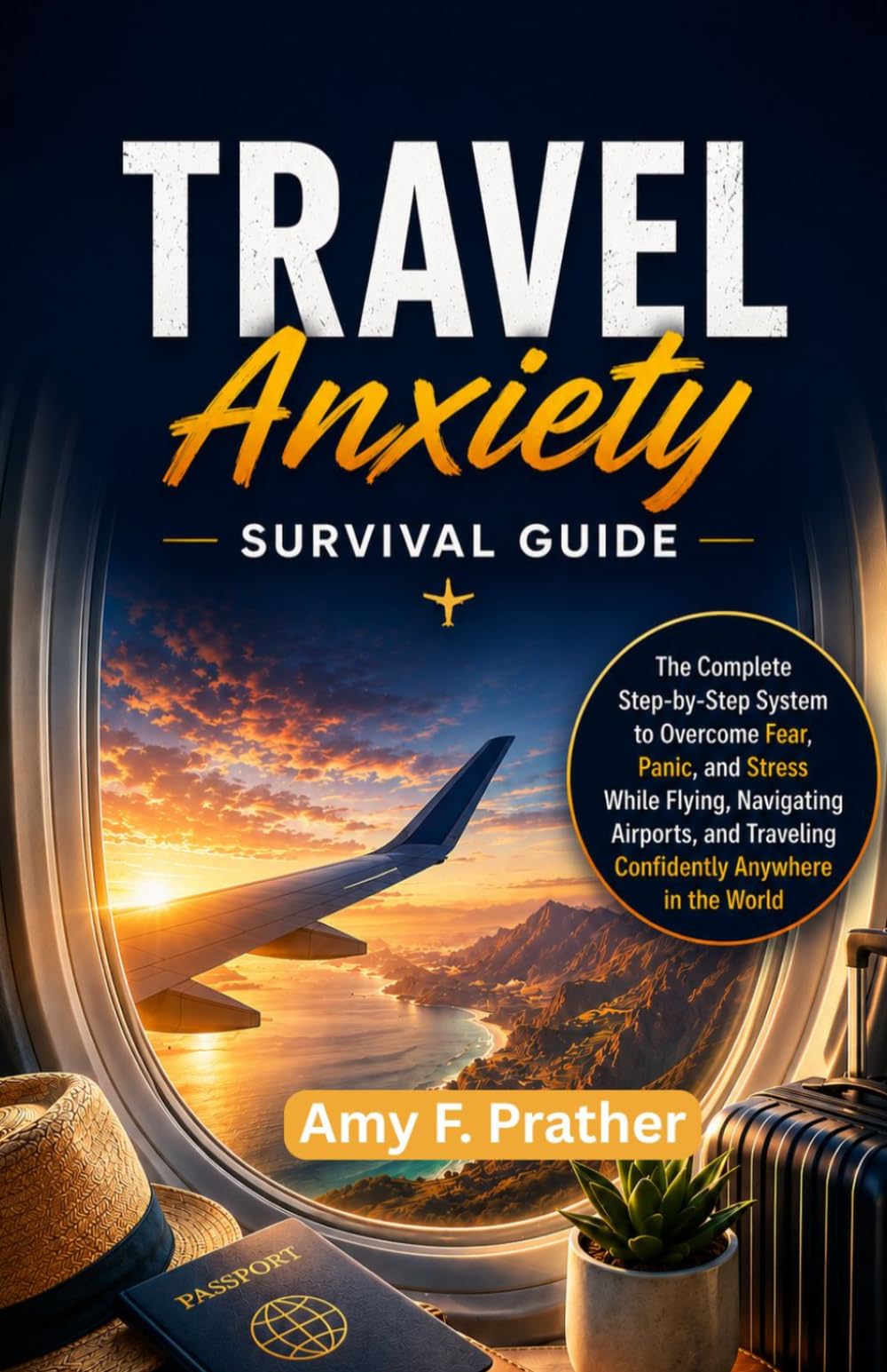 Travel Anxiety Survival Guide: The Complete Step-by-Step System to Overcome Fear, Panic, and Stress While Flying, Navigating Airports, and Traveling Confidently Anywhere in the World