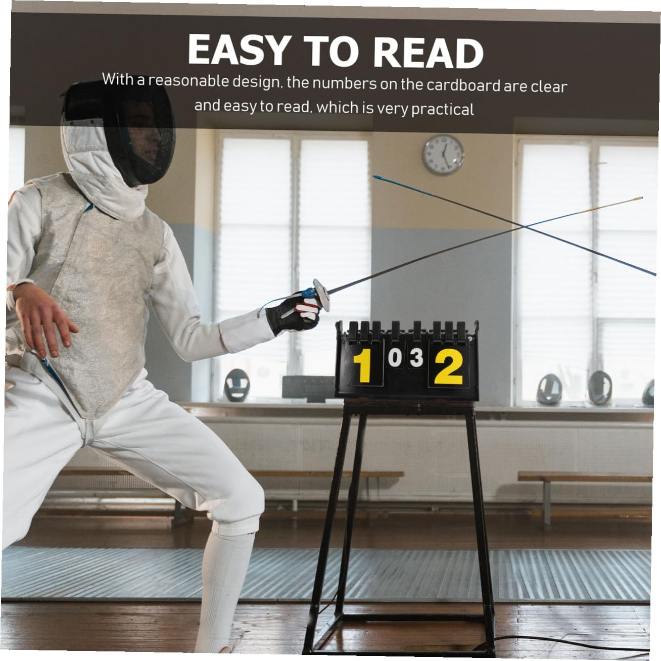 Scoreboard Portable Score Keeper Baseball Scoreboard for Fence Match Score Keeper