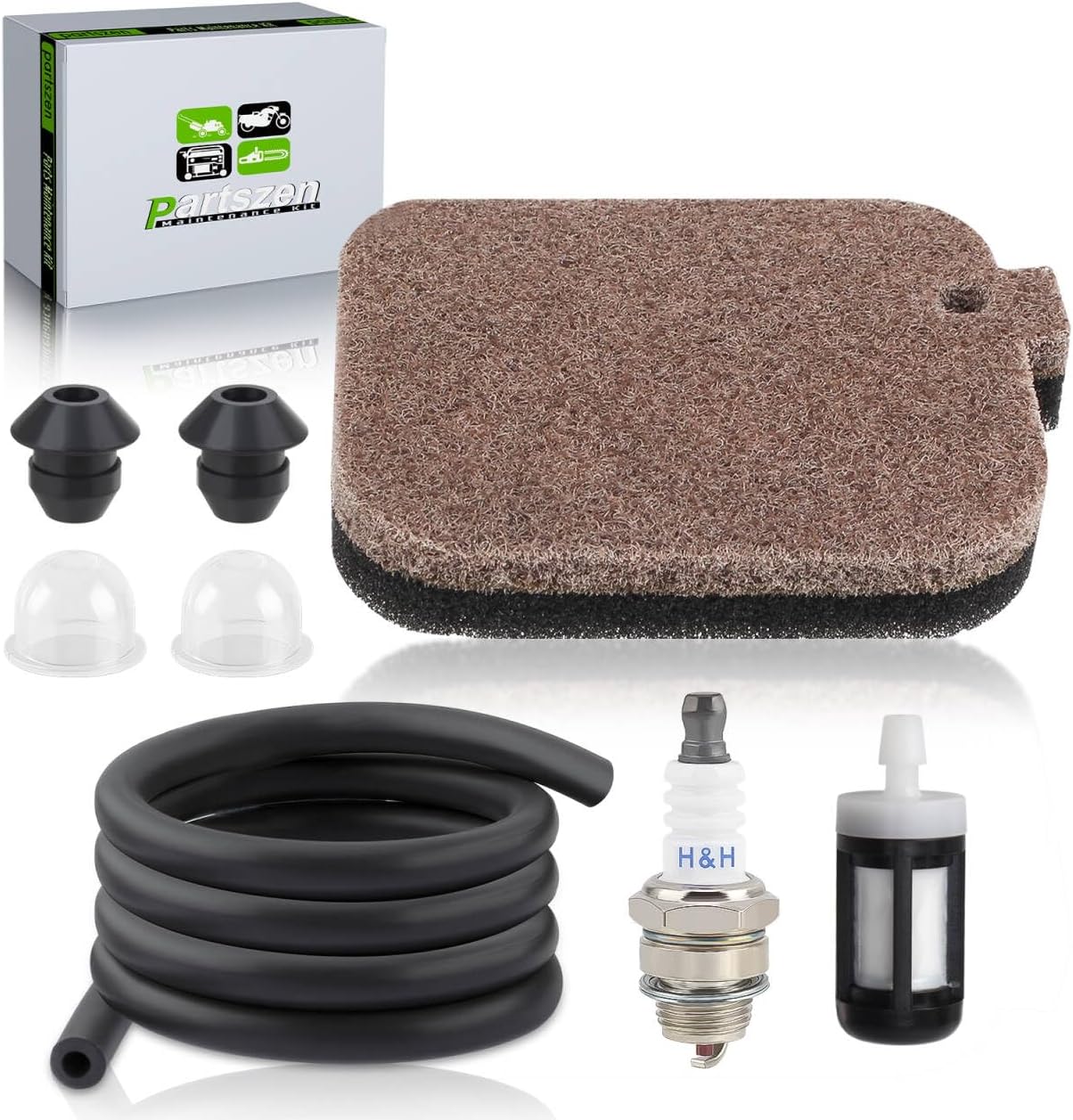Air Fuel Filter Spark Plug Tune Up Kit For Stihl BG45 BG46 BG55 BG65 BG85 Blower with Primer Bulb