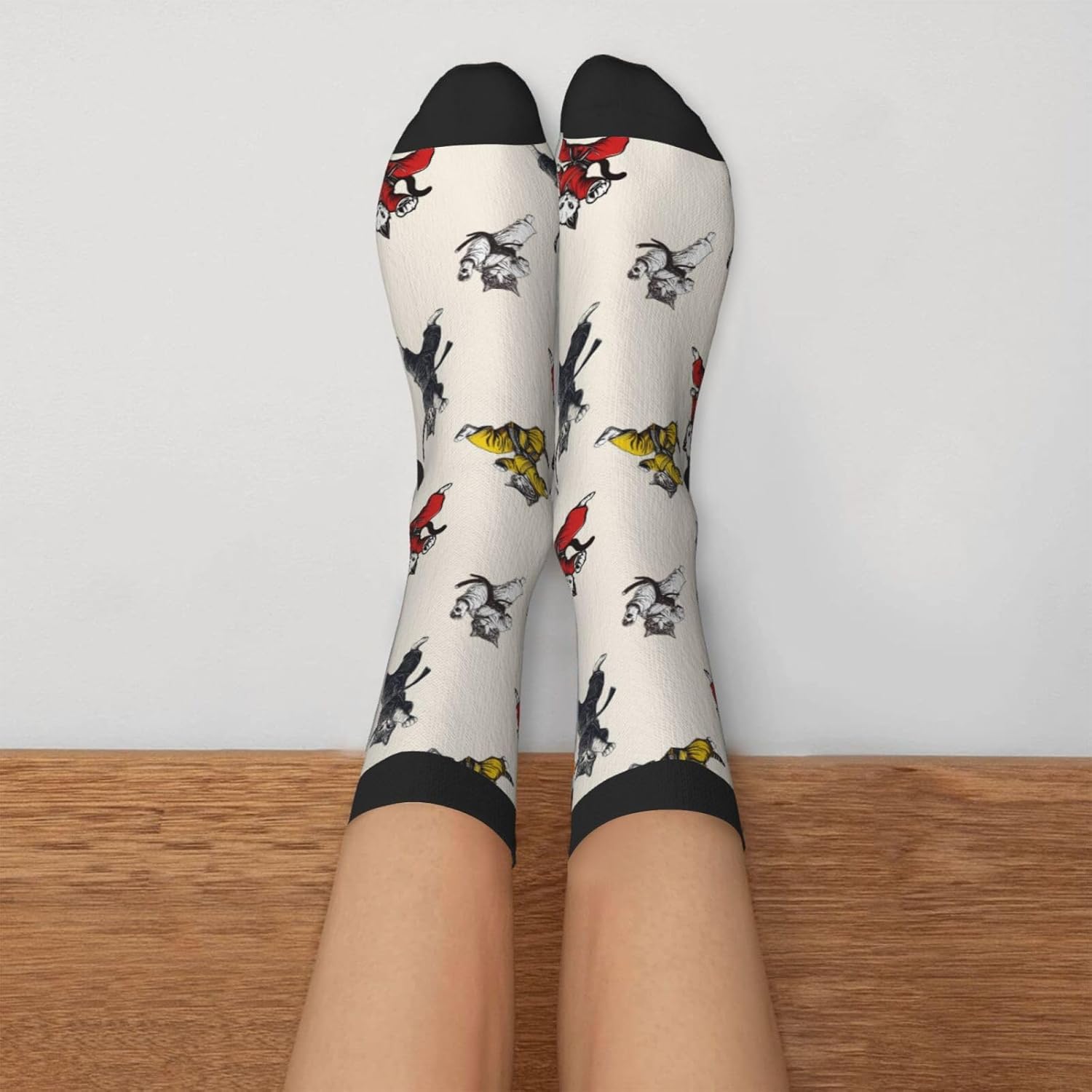 Alien Funny Socks Novelty Crew Socks For Women Men - Image 3