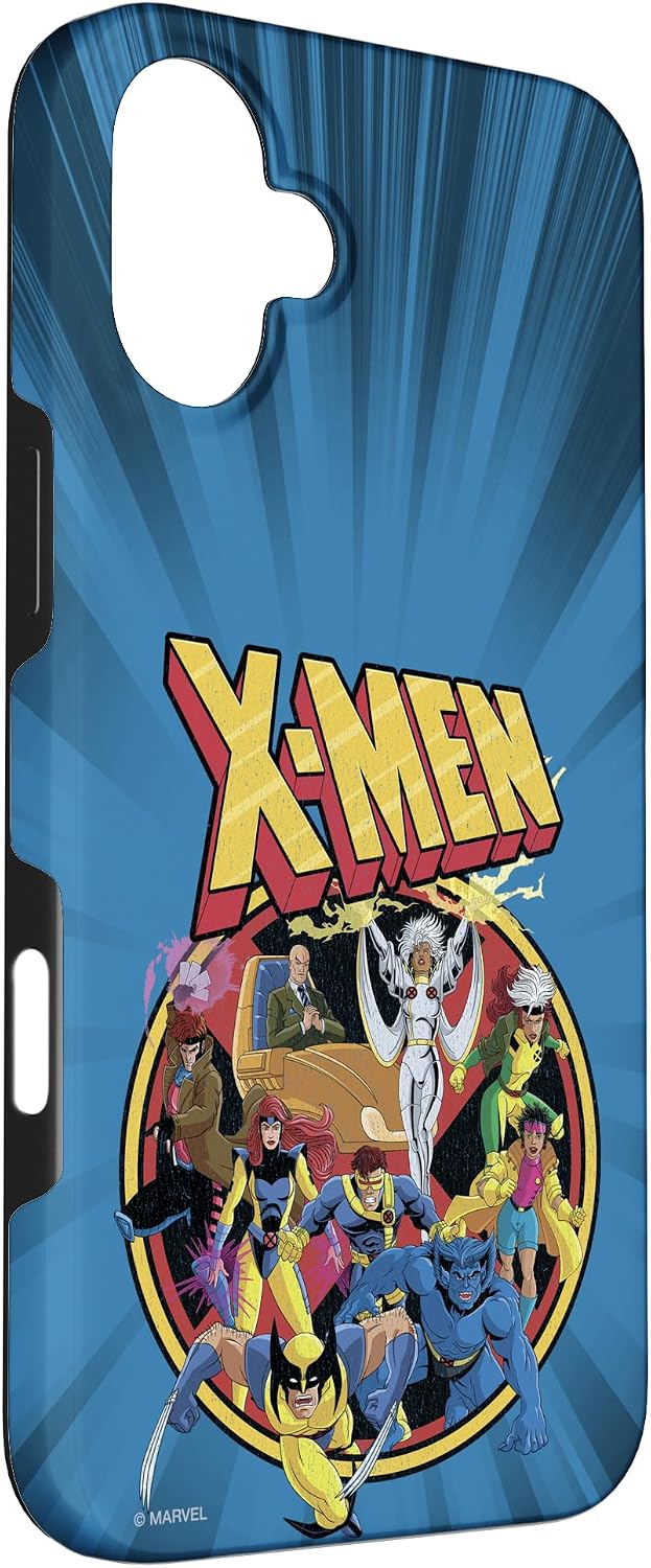 Marvel X-Men Animated Series Retro 90s Case for iPhone 16 Plus