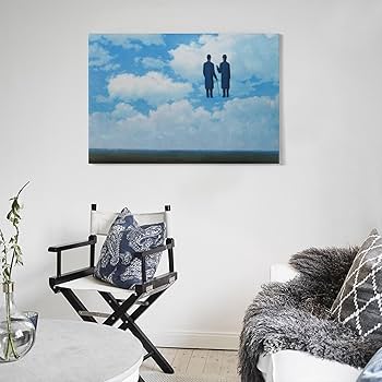 Amazon.co.jp: ルネ マグリットポスター 絵画風景画「無限の感謝 (1963