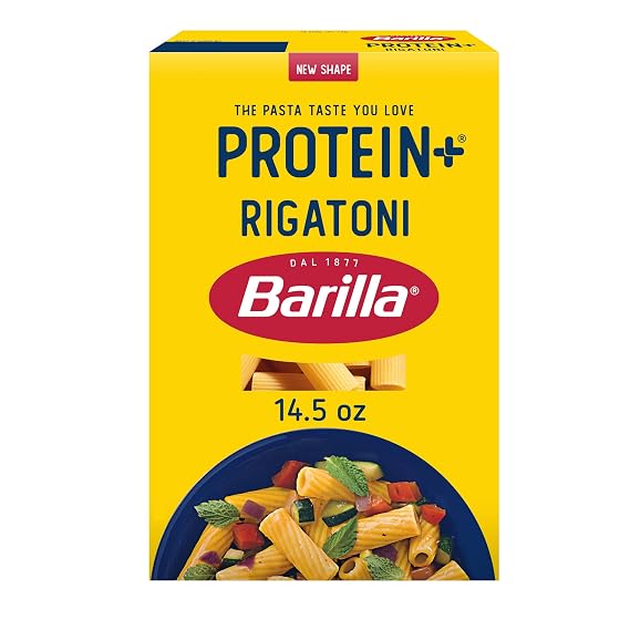 BARILLA Protein Plus, Rigatoni, 14.5oz
