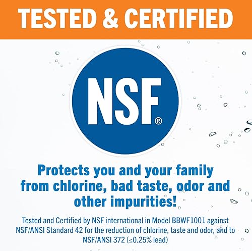 Miniatura 6 de Better Boat Paquete de 2 filtros de agua en línea para autocaravana, certificado NSF, grado marino, para mangueras, campistas y jardín, incluye