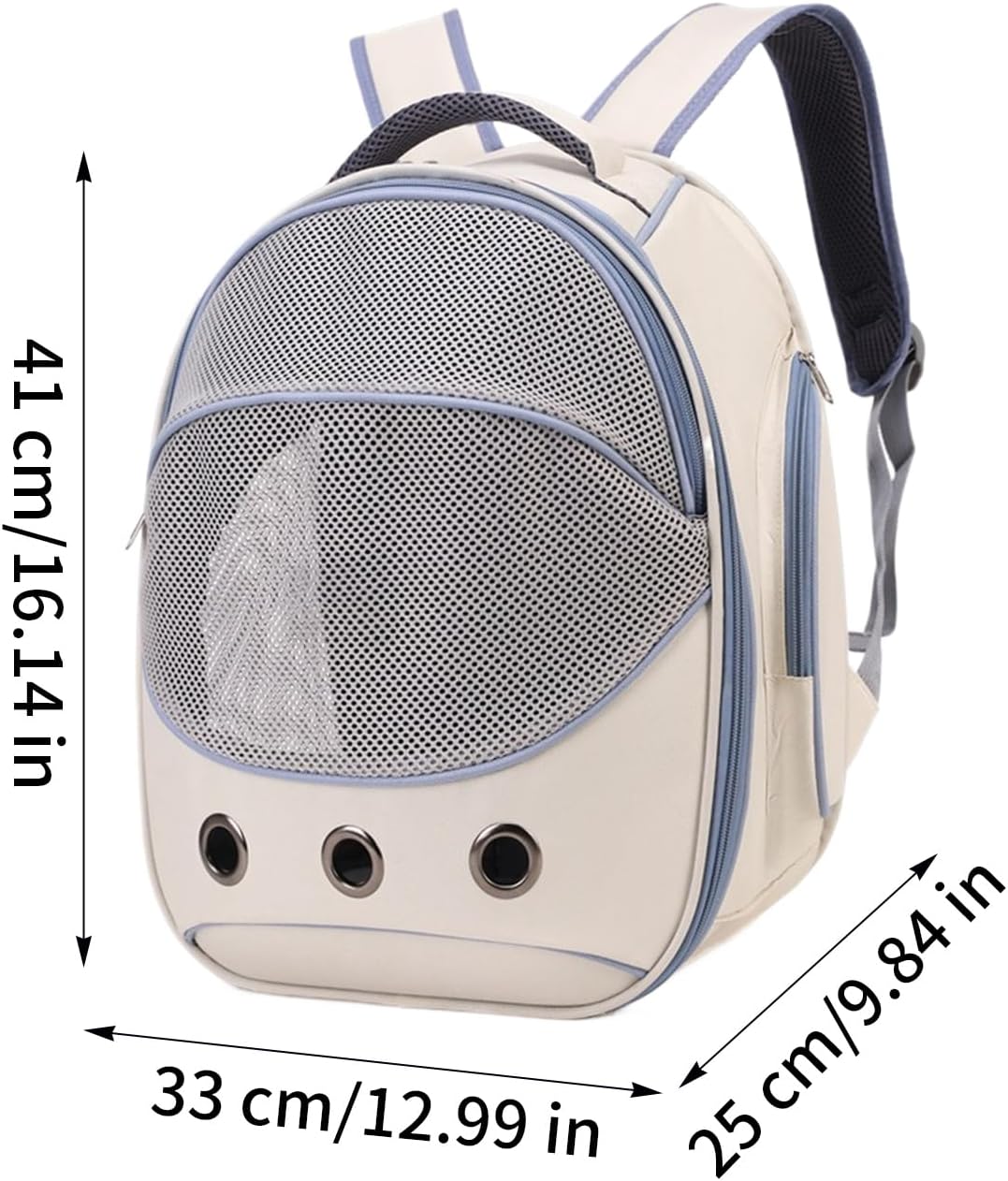 Cat Carrier Breathable Scratch Proof Non Slip Pouch Pet Bag for Puppy Kitten Small Animal Travel Walk Outdoor Public Transit Trips