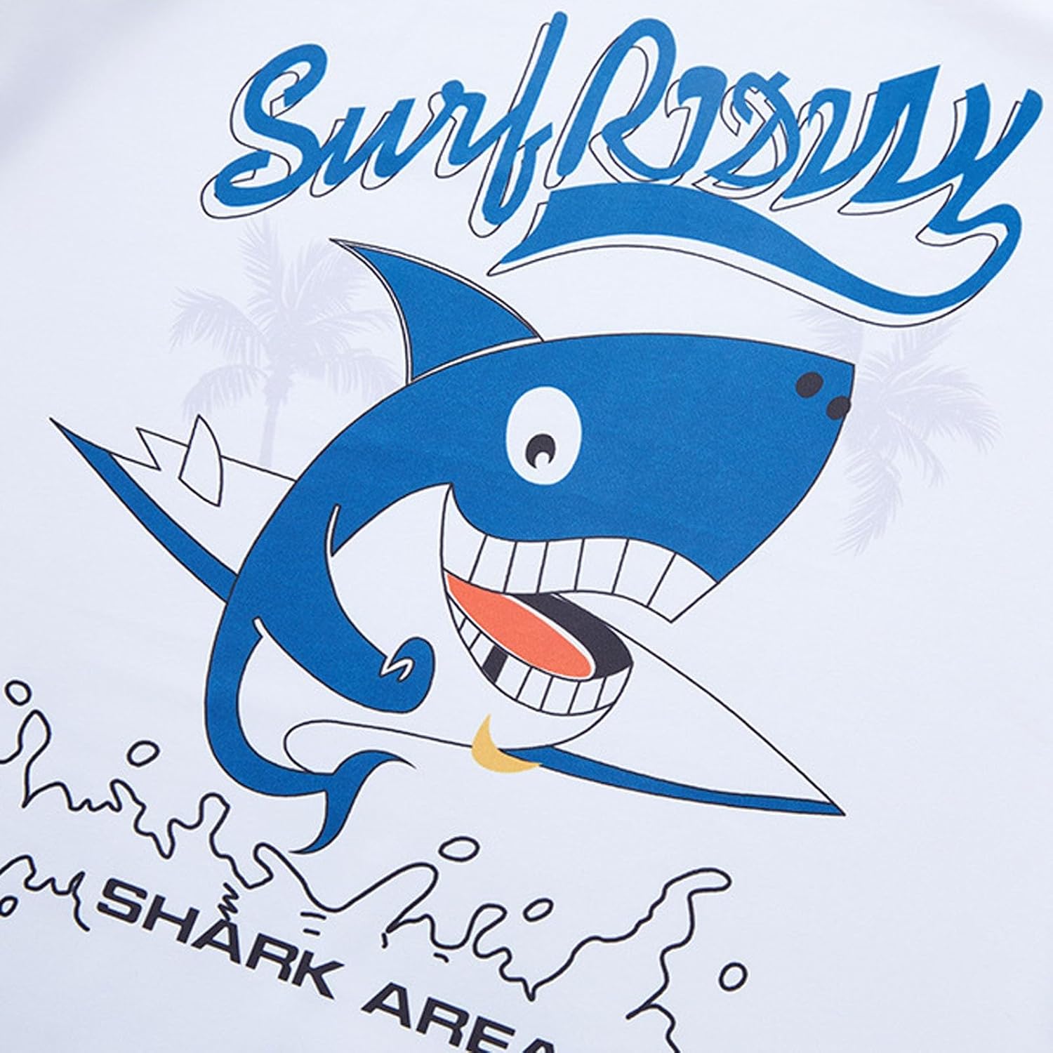 Boys' Swimwear Sets 2 Piece Quick Dry Short Sleeve Boys Uv Protection Swimwear Cartoon Print Round Neck Pool Rash Guard Sets