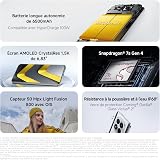 XIAOMI POCO M8 Pro, Smartphone 12+512GB, 6.83" CrystalRes 1.5K AMOLED Display, Snapdragon® 7s Gen 4, 50Mp Light Fusion 800 with OIS, IP68 Dust and Water Resistance, Silver, Charger Not Included - 3