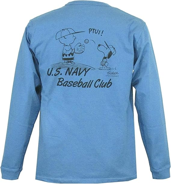 Amazon バズリクソンズ Buzz Rickson S スヌーピーロンｔ U S Navy Baseball Club Br Xl Tシャツ カットソー 通販