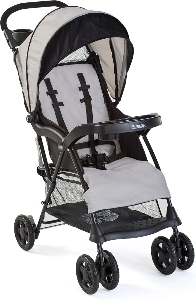 Amazon product image of Kolcraft Kolcraft Cloud Plus Lightweight Umbrella Stroller for Toddlers with Reclining Seat