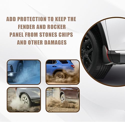 Miniatura 5 de Muslogy Guardabarros delantero y trasero para Pilot 2023 2024, accesorios de piloto compatibles con Honda Pilot 2024 2023 Sport EX-L TrailSport