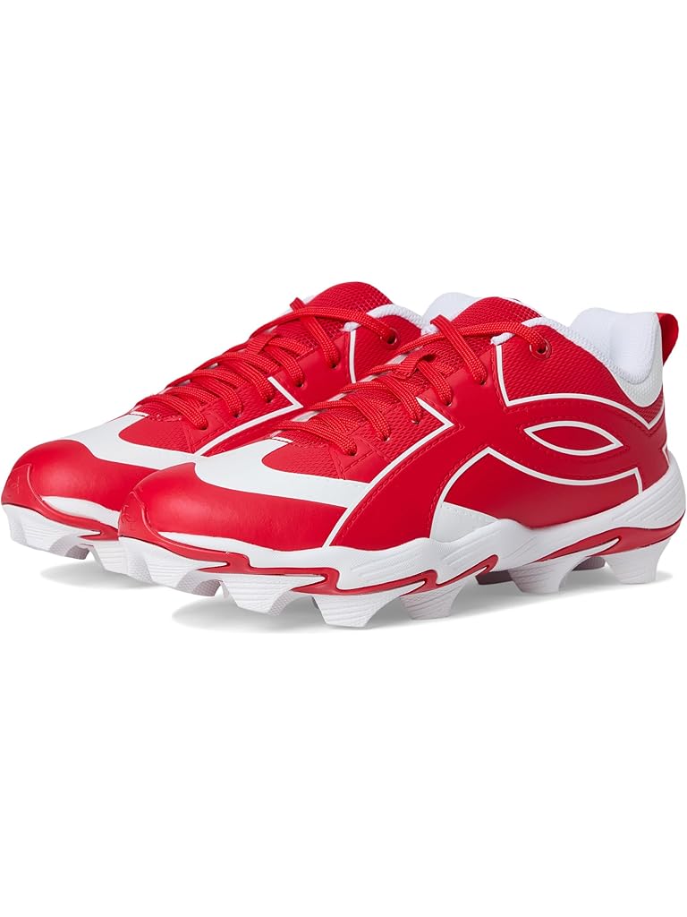Red Under Armour Leadoff Icon Low RM Jr Baseball Cleats (Toddler/Little Kid/Big Kid)