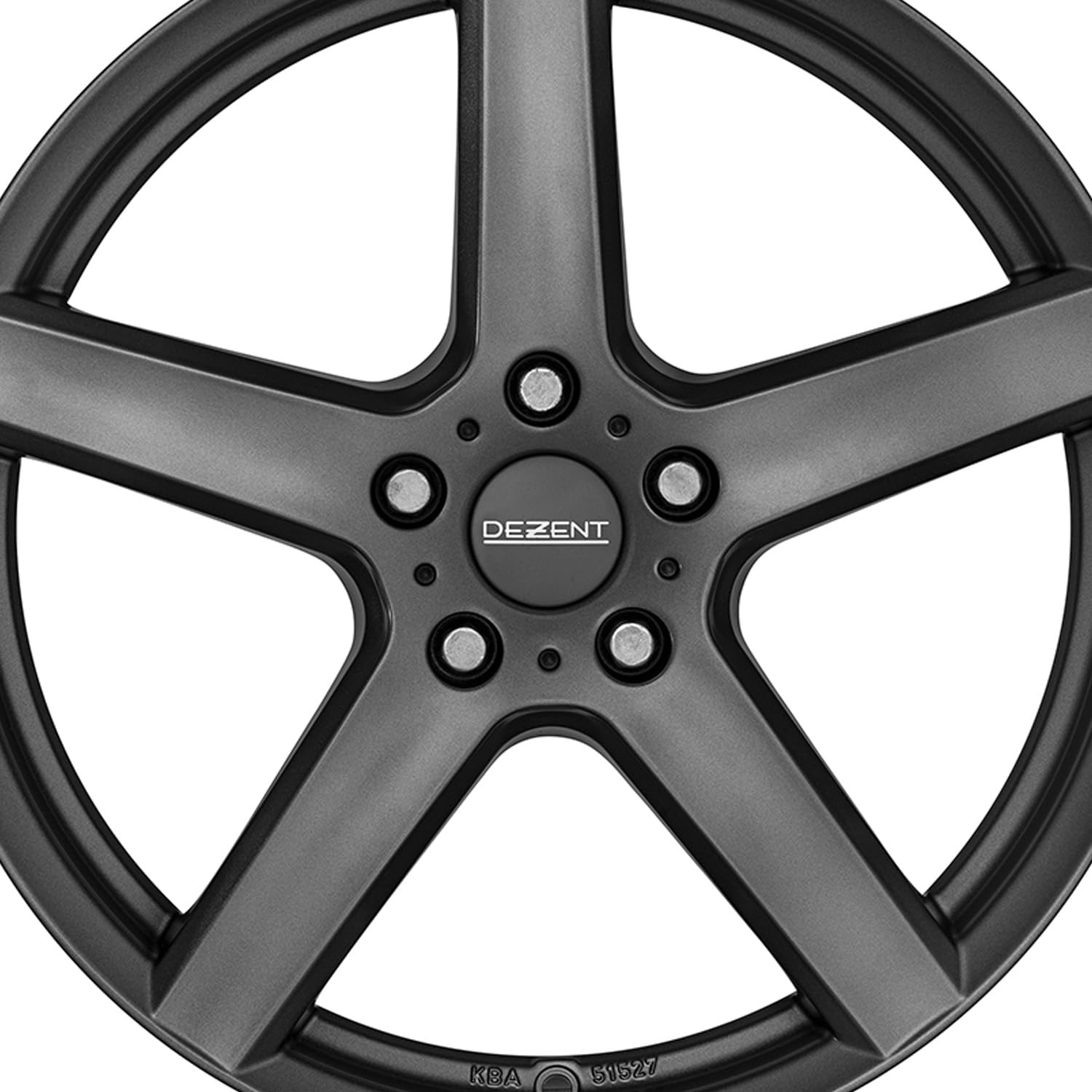 Dezent TY Graphite 5.5Jx15 ET40 5x100 - Llantas para Seat Ibiza (4 unidades)