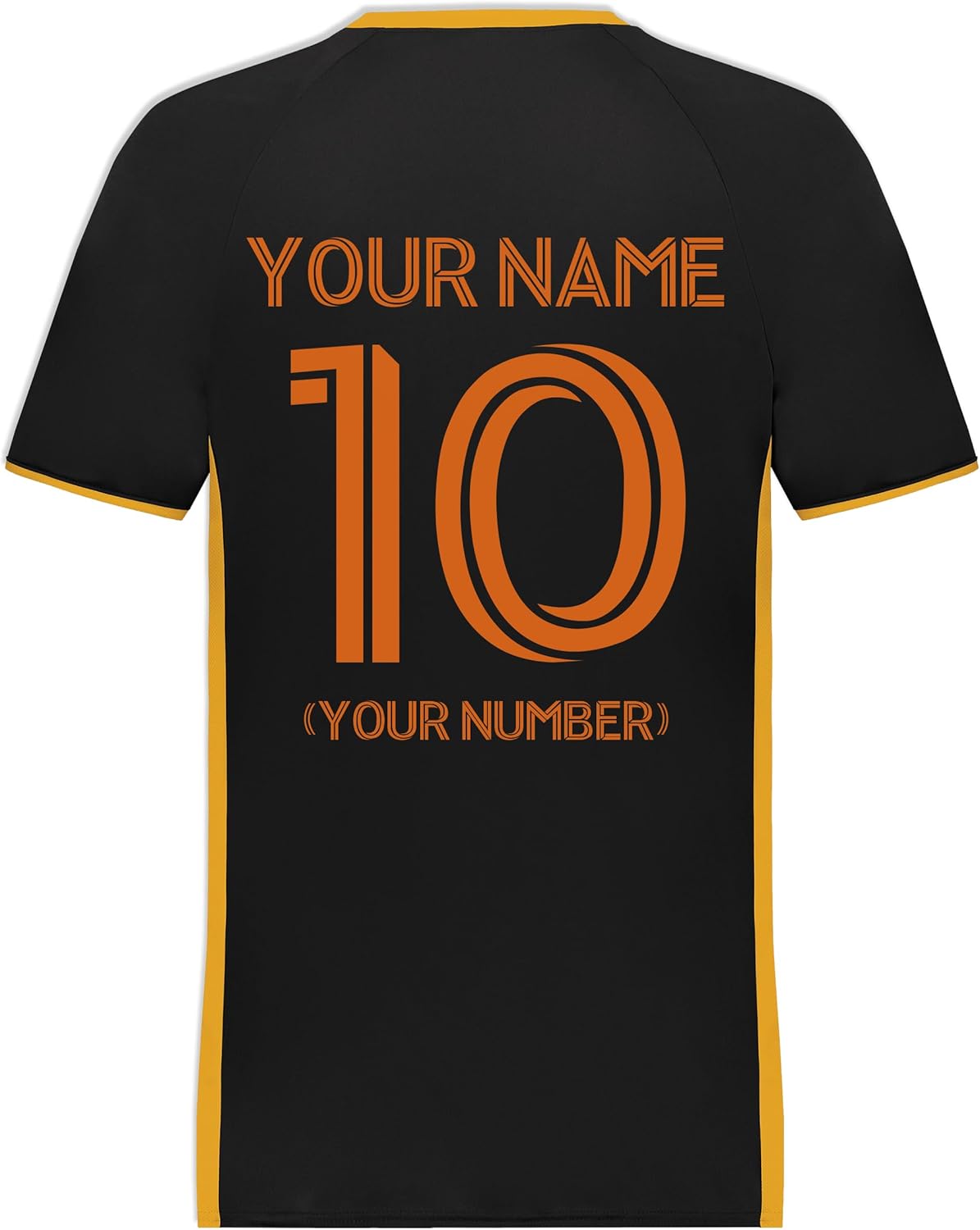 Custom Soccer Jersey with Name Number Team Logo Personalized Soccer V Neck Shirts