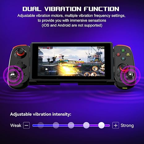 arVin Mobile Game Controller for iPhone 16/15/14/iPad/Galaxy S24/23/22/Android Phone/Tablet, Wireless Gamepad for Xbox Cloud Gaming/PS Remote Play/Call of Duty Warzone Mobile/Genshin/Roblox/Diablo