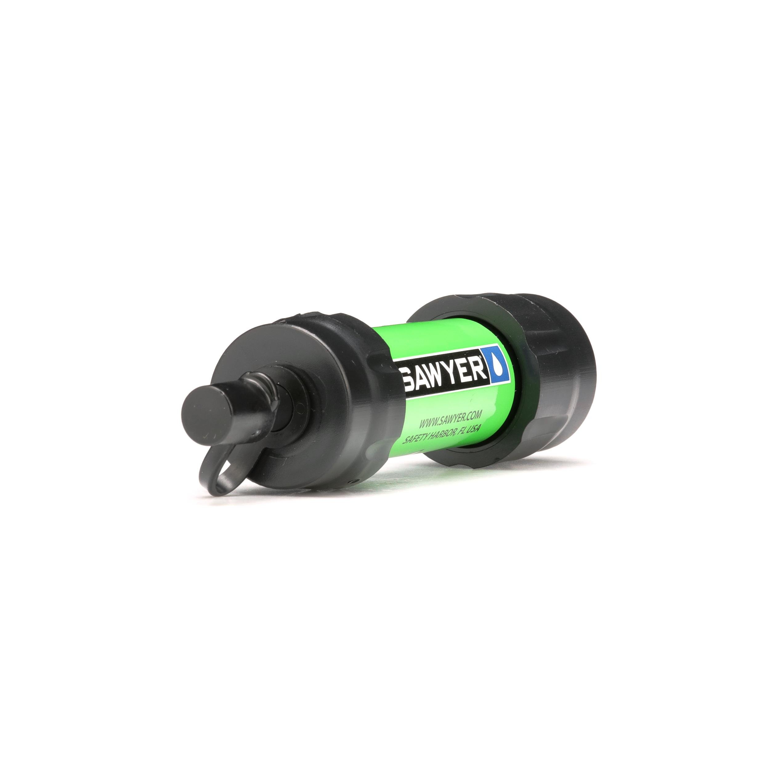 Sawyer Filtre à Eau Mini PointONE pour l'extérieur - Élimine 100% des microplastiques et 99,99999%* de Toutes Les bactéries - Compact, léger et Filtre jusqu'à 100 000 gallons