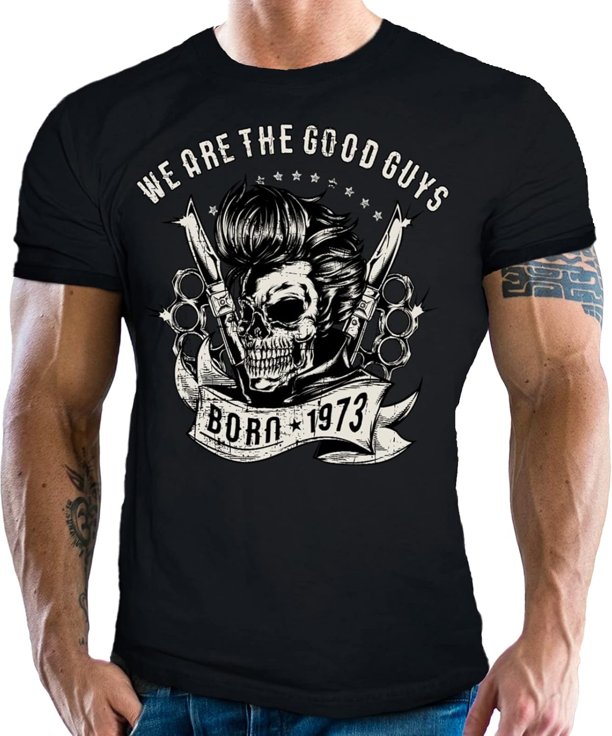 Rockabilly Geschenk T-Shirt zum Geburtstag We Are The Good_voghion.com