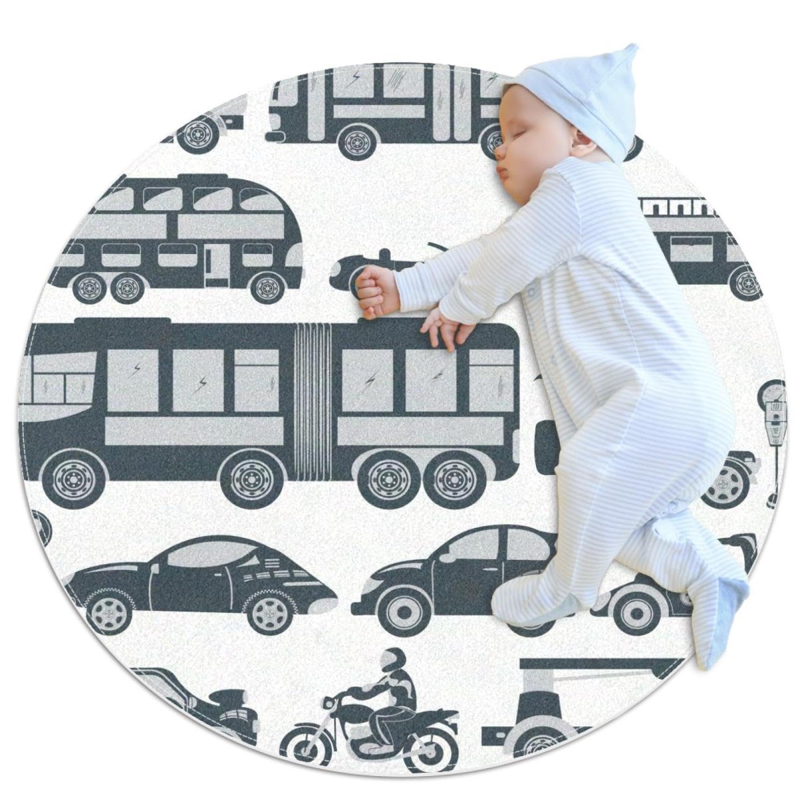 Tapis de salle de bain antidérapant voiture pour éviter les glissades des enfants