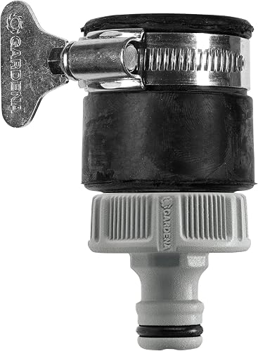 GARDENA Round Tap Connector, connects to taps without thread, frost-proof